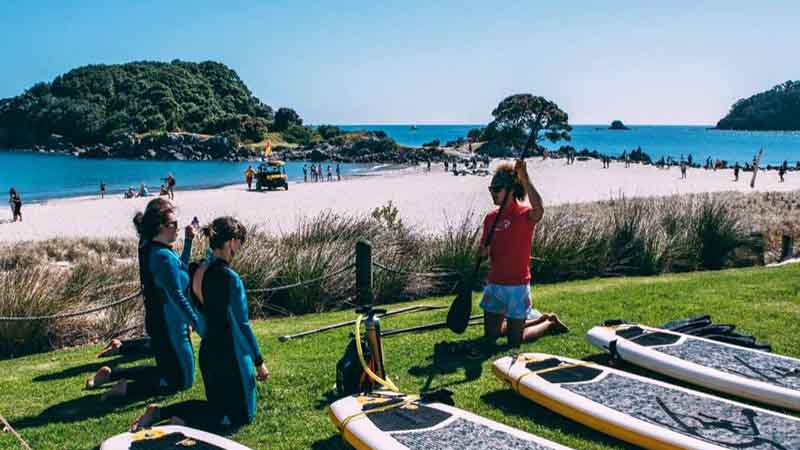 Learn the basics of flat water paddle boarding from one of our qualified instructors.